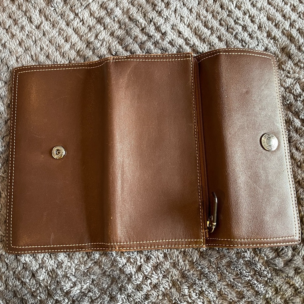 Coach Carly Brown leather Hobo with Coach wallet - Picture 2 of 9